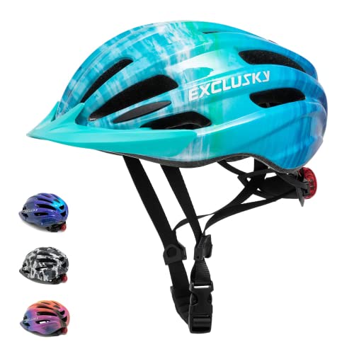 Exclusky Kids Bike Helmet - Adjustable & Safe
