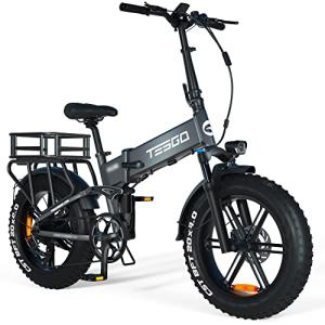 TESGO 1000W Folding Electric Fat Bike