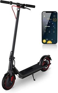 450W Electric Scooter with 19mph Speed and Solid Tires