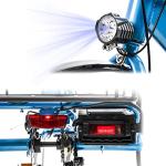 Adult Electric Tricycle with Removable Battery and Basket