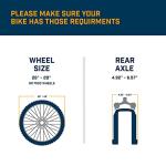 Alpcour Portable Fluid Bike Trainer Stand