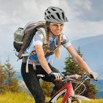 Lightweight Adult Bike Helmet with Detachable Visor