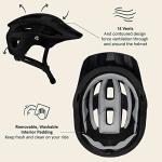 Retrospec Rowan Adjustable Mountain Bike Helmet - Matte Black