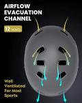 OutdoorMaster Multi-Sport Helmet with Removable Liners