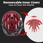 Basecamp Lightweight Bike Helmet with Rear Light
