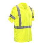 High-Visibility Reflective Safety Polo Shirt - Lime