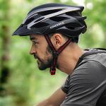 KINGBIKE Men's Cycling Helmet with Safety Light