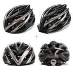 KINGBIKE Men's Cycling Helmet with Safety Light