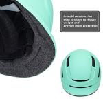 Urban Bike Helmet with Adjustable Fit and Taillight