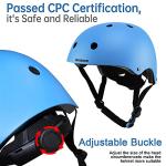 BURSUN Kids Bike Helmet with Protective Gear Set
