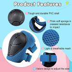 BURSUN Kids Bike Helmet with Protective Gear Set