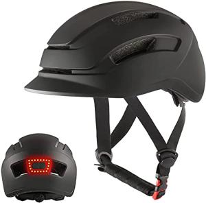 Besmall Adjustable Bike Helmet with LED Light
