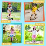 BURSUN Kids Bike Helmet with Protective Gear Set