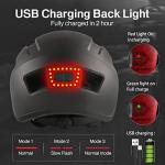 Besmall Adjustable Bike Helmet with LED Light