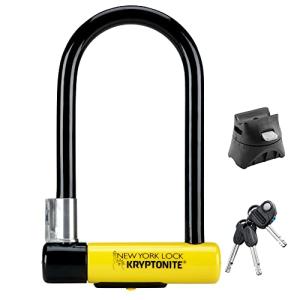 Kryptonite New York Standard Bike Lock, Yellow