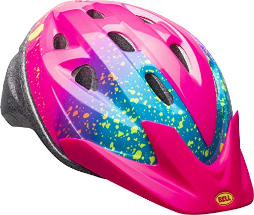 Pink Splatter Stella Child Bike Helmet by Bell