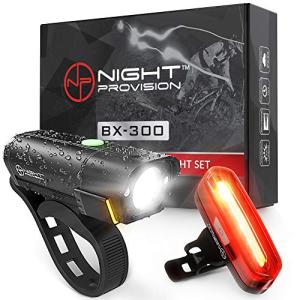 BX-300 USB Rechargeable LED Bike Light Set