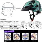 Bavilk Kids Adjustable Bike Helmet with LED Light