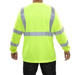 Hi-Vis Long Sleeve Safety Shirt with Pockets