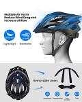 ILM Lightweight Adult Bike Helmet with Dial Fit
