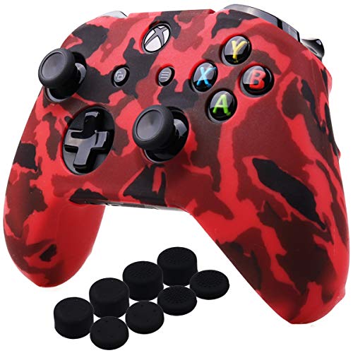 Camouflage Silicone Cover for Xbox Controller +8 Grips