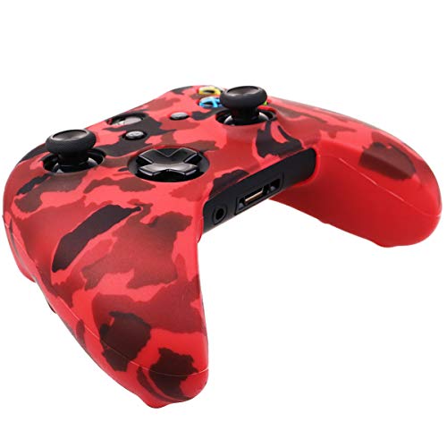 Camouflage Silicone Cover for Xbox Controller +8 Grips