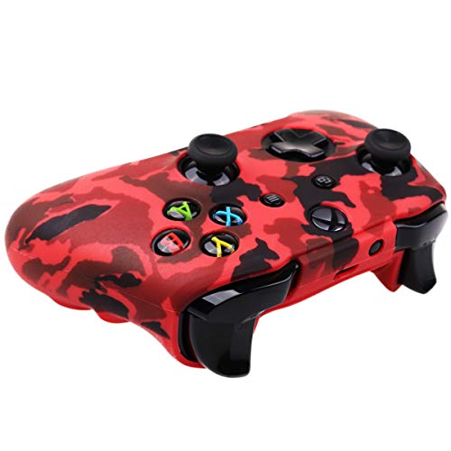 Camouflage Silicone Cover for Xbox Controller +8 Grips
