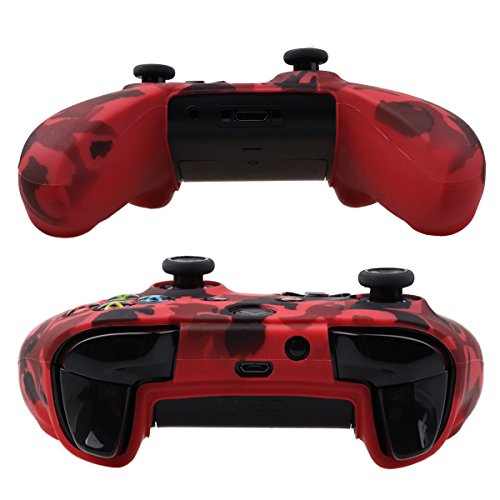 Camouflage Silicone Cover for Xbox Controller +8 Grips