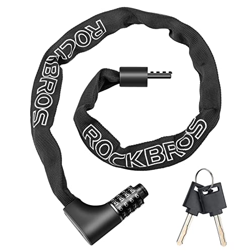 Heavy-Duty ROCKBROS Combination Bike Lock