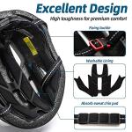 EASTINEAR Magnetic Goggle Bike Helmet with Taillight