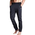 Men's Winter Cycling Fleece Pants - Breathable Black