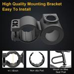 Heavy Duty U Lock with Security Cable for Bikes