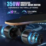 350W Electric Longboard for Adults and Kids