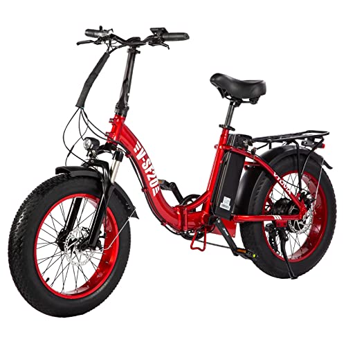 Vtuvia Fat Tire Electric Bicycle for Adults