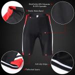 Lixada Men's Quick-Dry Cycling Jersey and Shorts Set