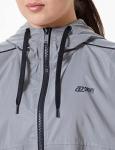 DKNY Sport Women's Reflective Silver Jacket