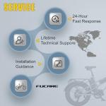 Fucare Gemini Dual Battery Electric Bike - 1200W