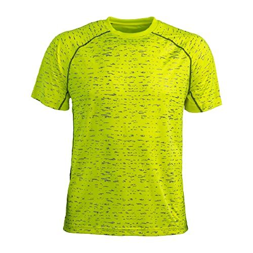 Men's High Visibility Cycling Shirt - Lime