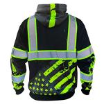 SafetyShirtz SS360 Stealth Hoody - Black/Yellow