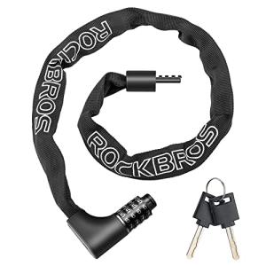 ROCKBROS Heavy Duty Anti-Theft Bike Chain Lock