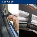Weatherproof rooftop cargo carrier for cycling