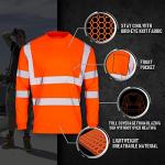 SuNi Reflective Cycling Vest - Orange, X-Large