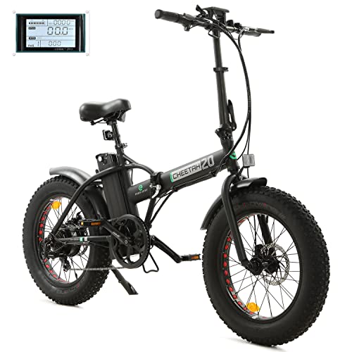 ECOTRIC 500W Electric Folding Fat Tire Bike