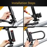 INTEKIN 16mm U-Lock for Bikes with Holder
