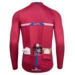 Rotto Men's Long Sleeve Cycling Jersey - Simple Lines