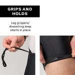 Louis Garneau Men’s Gel Padded Bike Shorts, Black