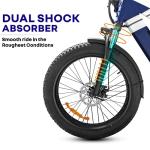 EZ BREEZE Electric Bike with Removable Battery 750W