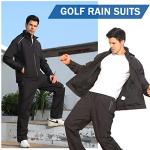 Men's Waterproof Jacket and Pants for Outdoor Activities