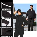 Men's Waterproof Jacket and Pants for Outdoor Activities