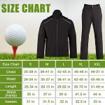 Men's Waterproof Jacket and Pants for Outdoor Activities